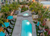 Thumbnail 36 of 53 - Overview of pool and hot tub at Vida North Park, California, 92104