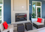 Thumbnail 11 of 25 - Fireplace Sitting Area at Riverwalk, Eugene, 97401