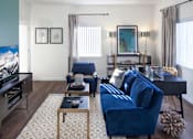 Thumbnail 2 of 25 - Classic Living Room Design With Television at Riverwalk, Eugene, 97401