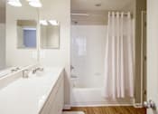 Thumbnail 6 of 50 - Bathroom with bath tub at Townes at Village Center, Maryland, 21136