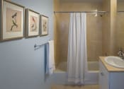 Thumbnail 8 of 38 - Bathroom with tub shower combo and single vanity