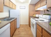 Thumbnail 2 of 25 - Fully Equipped Kitchen at Ranchwood Apartments, Glendale, Arizona