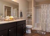 Thumbnail 9 of 10 - Cuyahoga Falls Apartment Rentals Redwood Living Redwood Cuyahoga Falls Bath Road Bathroom