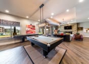 Thumbnail 12 of 39 - Pool Table & Shuffleboard Table at Legacy Creekside Apartments, Texas