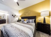 Thumbnail 23 of 39 - Spacious Bedroom - Access to Bathroom at Legacy Creekside Apartments, San Antonio, TX, 78251