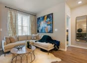 Thumbnail 5 of 70 - Living room couch at JTB Apartments, Jacksonville, 32256