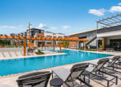 Thumbnail 24 of 70 - Luxury pool view patio at JTB Apartments, Jacksonville, FL, 32256