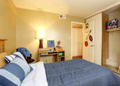 Thumbnail 11 of 13 - Secondary Bedroom at Casa de Luna in Raleigh, North Carolina.