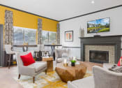 Thumbnail 34 of 41 - Clubhouse With Fireplace at Northgreen at Carrollwood, Tampa, FL, 33624