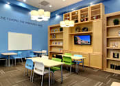 Thumbnail 5 of 50 - Luxury apartments in the Texas Medical Center with wi-fi enabled cyber lounge, resident lounge, study space, office space, at The Lanesborough Apartments