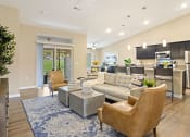 Thumbnail 8 of 11 - North Canton Ohio Apartment Rentals Redwood North Canton Willowood Living Room Bright Light