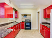 Thumbnail 9 of 25 - Spacious Kitchen in East Lansing Apartments near Michigan State University | MSU Houses