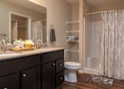 Thumbnail 2 of 10 - Monroe North Carolina Apartment Rentals Redwood Living Redwood Monroe Bathroom