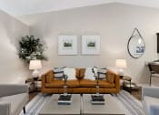 Thumbnail 6 of 10 - Charlotte North Carolina Apartment Rentals Redwood Living Redwood Charlotte Ridge Road Forestwood Living Room