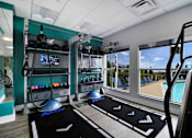 Thumbnail 25 of 34 - Fitness Studio at Emerson Apartments in Ann Arbor, MI