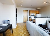 Thumbnail 19 of 50 - Living Room at The Kales Building Apartments in Detroit, MI