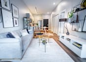 Thumbnail 9 of 47 - We are now viewing the living room area  at Grand Flats, St. Louis, 63104