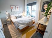 Thumbnail 14 of 47 - here we are viewing the master bedroom  at Grand Flats, St. Louis