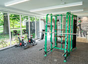 Thumbnail 28 of 47 - These are just a few of our machines in the fitness center  at Grand Flats, St. Louis