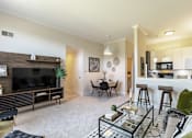Thumbnail 31 of 41 - Spacious living room | Novi, Mi Apartments | River Oaks West in Novi