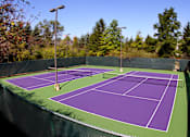 Thumbnail 5 of 41 - Tennis courts at River Oaks West Apartments in Novi, MI