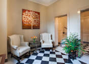 Thumbnail 7 of 13 - Common Lobby Area at The Regent, Brookline, MA