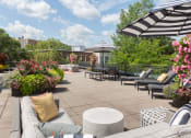 Thumbnail 1 of 21 - Stylish Roof Deck at Marion Square, Brookline, MA