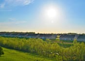Thumbnail 32 of 41 - Row of Duplex Homes - Back Patio View at Hawthorne Properties, Lafayette, IN 47905