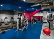 Thumbnail 18 of 44 - World-Class Fitness Center at Topaz Apartments, Los Angeles, California
