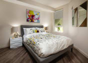 Thumbnail 6 of 44 - Model Bedroom at Topaz Apartments, Los Angeles
