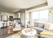 Thumbnail 7 of 61 - Living Area With Kitchen at Vue at Bluestone, Duluth, MN