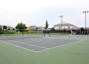 Thumbnail 18 of 32 - Lighted tennis courts