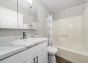 Thumbnail 12 of 16 - Bathroom With Bathtub at Whitcomb Terrace Apartments, Indiana