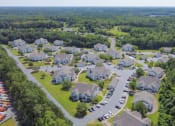 Thumbnail 7 of 13 - Aerial View at Granville Oaks Apartment Homes, Creedmoor, NC 27522