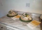 Thumbnail 8 of 40 - Some units have marple laminate counters