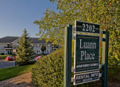 Thumbnail 1 of 13 - Property Signage at Luann Place Apartments, Madison, WI, 53713