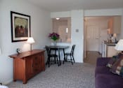 Thumbnail 14 of 46 - table with flowers on it and couch at Great Northern, Missoula, MT