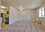 Thumbnail 6 of 51 - Carpeted Living Area at Sunnyvale Town Center, Sunnyvale, CA