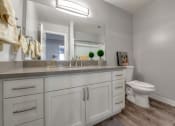 Thumbnail 43 of 103 - Bathroom with Vanity Lights at Balboa, Sunnyvale, 94086