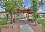 Thumbnail 29 of 80 - Courtyard Gazebo at Casa Alberta Apartments, Sunnyvale, California