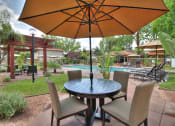 Thumbnail 5 of 80 - Outdoor Patio at Casa Alberta Apartments, California