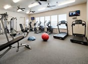 Thumbnail 3 of 13 - Our Gym at The Grove Apartments in Lemoore