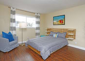 Thumbnail 7 of 13 - Staged bedroom