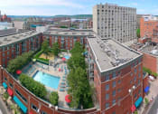 Thumbnail 2 of 46 - Aerial Property View at Gramercy on Garfield, Cincinnati, OH, 45202