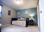 Thumbnail 4 of 19 - Spacious bedroom at Mason Hills Apartments in Mason, MI
