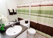 Thumbnail 8 of 15 - Bathroom in Okemos Village Apartments in Okemos, MI