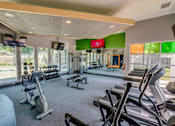 Thumbnail 14 of 24 - Fitness studio  at Abbott Pointe Apartments in East Lansing, MI near Michigan State University