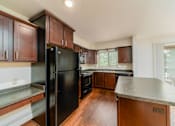Thumbnail 3 of 24 - Spacious Kitchen in East Lansing Apartments near Michigan State University | Abbott Pointe