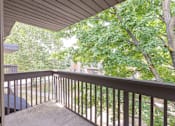Thumbnail 10 of 24 - Balcony  at Abbott Pointe Apartments in East Lansing, MI near Michigan State University