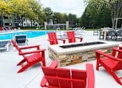 Thumbnail 12 of 20 - Pool at Arbor Glen Apartments in East Lansing, MI near Michigan State University.